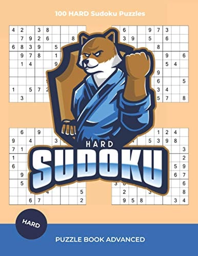 Sudoku Puzzle Book Advanced 100 Large Print Difficult Sudoku Puzzles For Adults and Seniors With Solutions (vol.2)