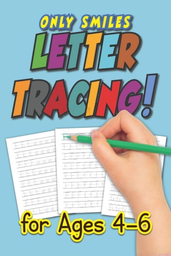 Only Smiles Letter Tracing Preschool Letter Tracing & Practice for Pre-School Children