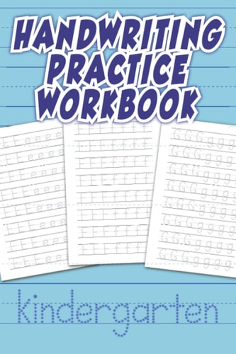Handwriting Practice Workbook Letter Tracing Practice for Pre-School Children
