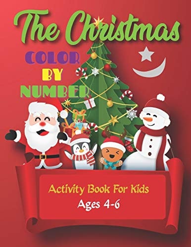 The Christmas Charming Christmas Large Print Activity Book for Kids