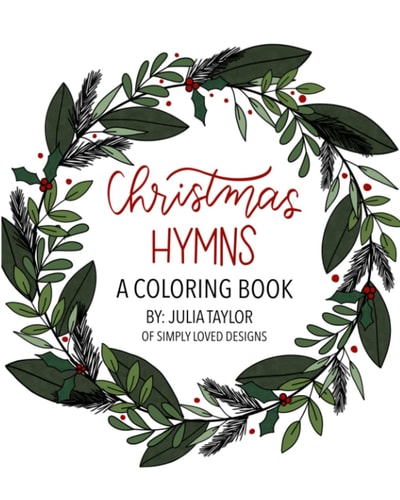 Christmas Hymns A Coloring Book