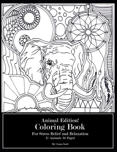 Animal Edition! Coloring Book Animal Coloring Book