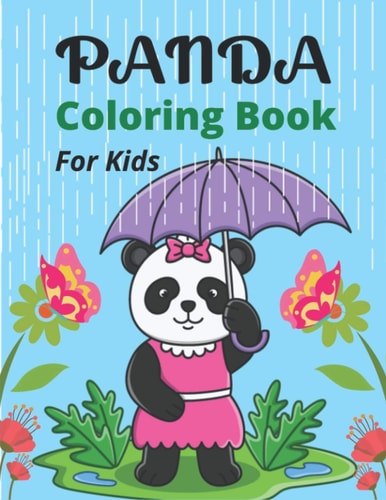 PANDA Coloring Book For Kids Funny Coloring Pages for Toddlers Who Love Cute Pandas (Awesome Gifts)