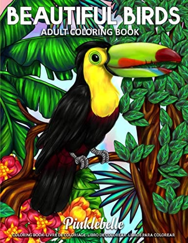 Beautiful Birds An Adult Coloring Book Featuring Beautiful Birds and Forest Coloring Pages for Adults Relaxation Perfect For Coloring Gift Book Ideas