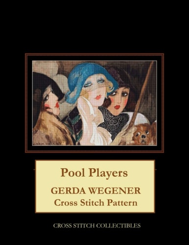 Pool Players Gerda Wegener Cross Stitch Pattern