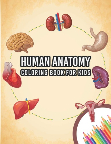 Human Anatomy Coloring Book For Kids My First Human Body Parts And Human Anatomy Entertaining And Instructive Guide For 60 Human Body Parts Coloring Great Gift For Boys & Girls And How They Work Coloring Books Children's Science Books