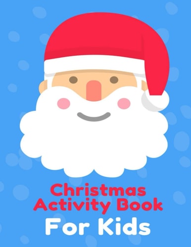 Christmas Activity Book For Kids Many Pages Coloring Book, Mazes, Wordsearch & Sudoku