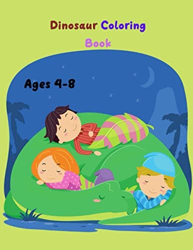 Dinosaur Coloring Book DINOSAUR Easy Mazes, Spot the Differences and Color & Connect the Dots and Color for Kids