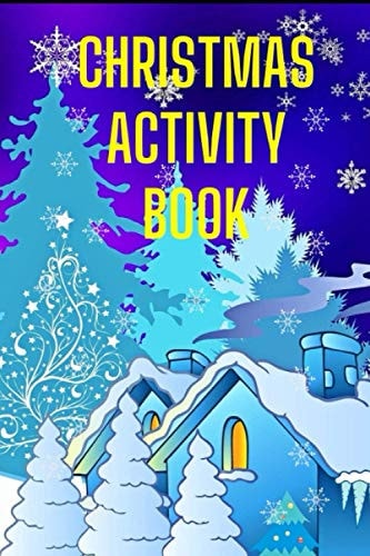 Christmas Activity Book Merry Christmas