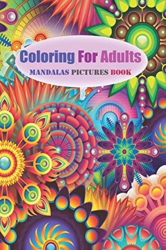 Coloring for Adults Mandalas Pictures Book