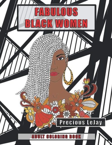 Fabulous Black Women Adult Coloring Book