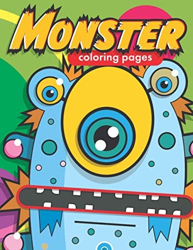 Monster Coloring Pages Coloring Pages Full of Super Awesome Monsters
