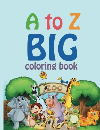 A to Z BIG Coloring Book