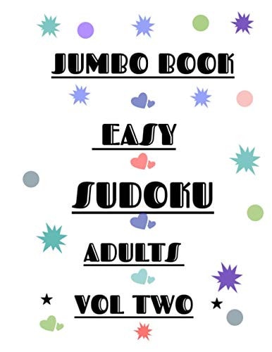 Jumbo Easy Sudoku for Adults Vol 2 300 Puzzles for Adults