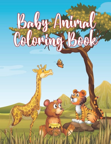 Baby Animal Coloring Book Awesome Little Animals Coloring Book for Baby Boys and Girls