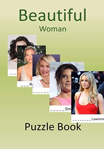 Beautiful Woman Puzzle. Test Your Knowledge about Famous Women.