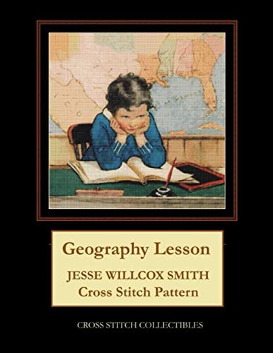 Geography Lesson Jesse Willcox Smith Cross Stitch Pattern