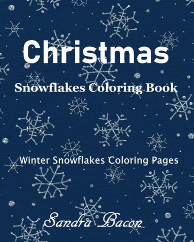 Christmas Snowflakes Coloring Book