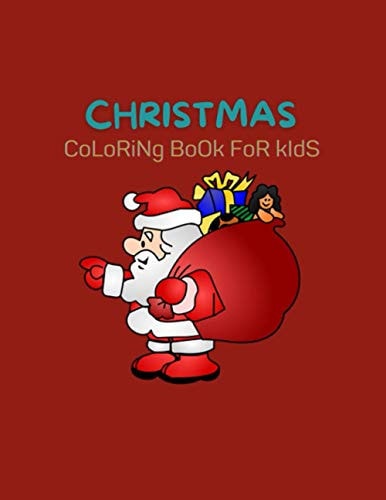 Christmas Coloring Book for Kids Funny Christmas Decorate Coloring Book Gifts for Kids With 100 Pages