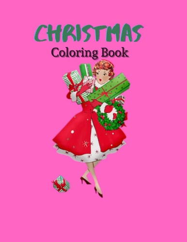 Christmas Coloring Book Funny Christmas Decorate Coloring Book Gifts for Kids