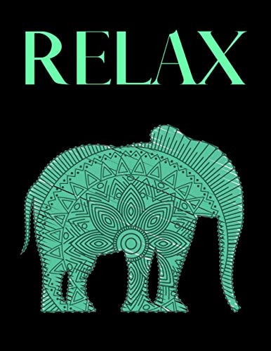 Relax Coloring Book For Adults Relaxing Activity Wonderful Gift