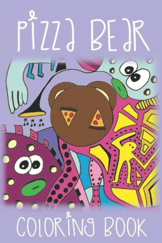 Pizza Bear Coloring Book