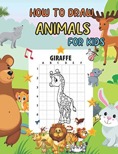 How To Draw Animals For Kids Gift For Kid - Step By Step - Cute Animals