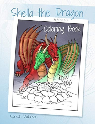 Shella the Dragon and Friends Coloring Book