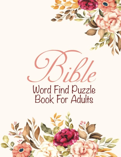 Bible Word Find Puzzle Book For Adults Christian Word Game Puzzles Religious Activities Gifts For Elderly Women