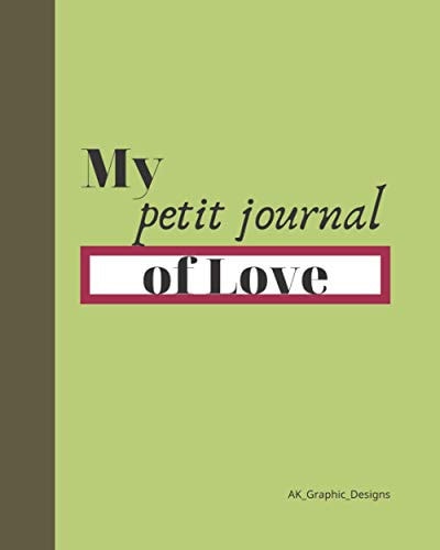 My Petit Journal of Love Saint Valentine's Notebook Gift For Him/Her Best Love Quotes