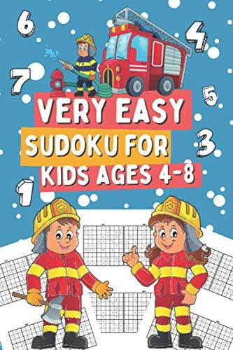 Very Easy Sudoku for Kids Ages 4-8 200 Sudoku Puzzles for Clever Children Who Love Brain and Math Games, Gift Idea for Young Scientists