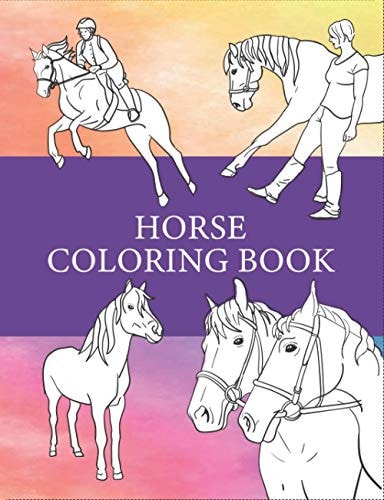 Horse Coloring Book