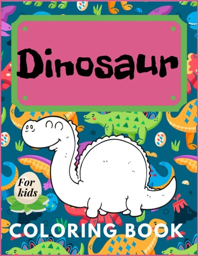 Dinosaur Coloring Book for Kids Dot to Dot