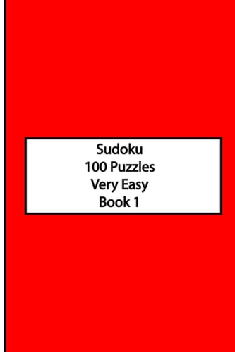 Sudoku-Very Easy-Book 1