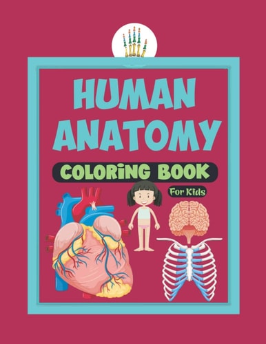 Human Anatomy Coloring Book For Kids Human Body Parts Coloring Sheets Great Gift For Kids, Boys & Girls .Anatomy Workbook For Kids .Great Gift Ideas For Boys & Girls To Learn About Human Organs .