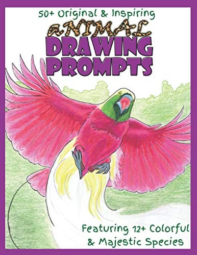 Animal Drawing Prompts Colorful and Majestic