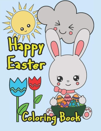 Happy Easter Easter Coloring Book