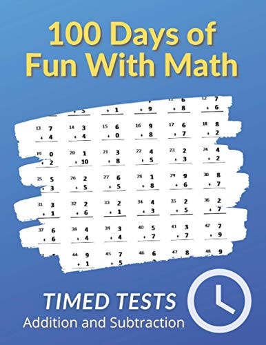 100 Days of Fun With Math 0-20 Addition and Subtraction Math Drills for Grades K-2 - Reproducible Practice Problems