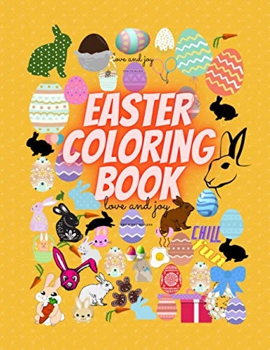 Coloring Book Happy Easter