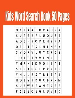 Kids Word Search Book 50 Pages