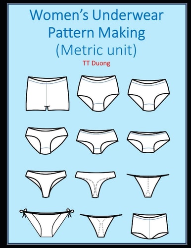 Women's Underwear Pattern Making Metric Unit