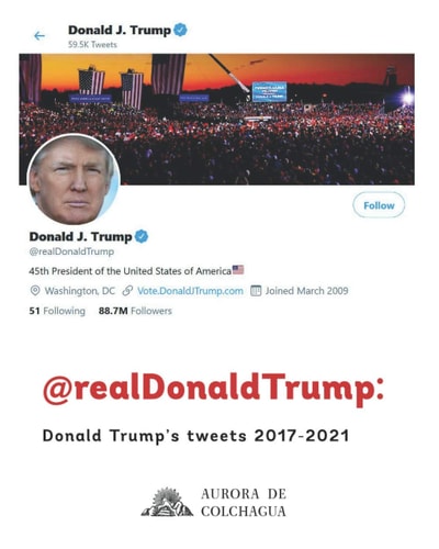 @realDonaldTrump Donald Trump's Tweets 2017-2021