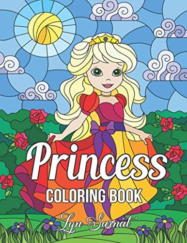 Princess Coloring Book Coloring Book For Experienced User (Stress Relief)