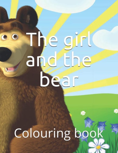 The Girl and the Bear Colouring Book