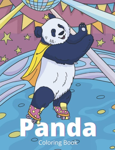 Panda Coloring Book Whimsical Coloring Book for Adults (8.5 X 11 Inch)