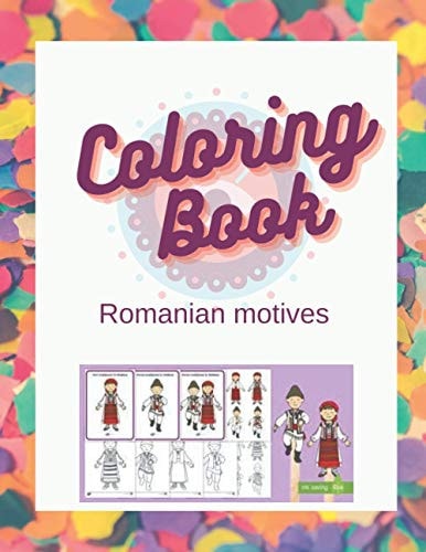 Coloring Book - Romanian Motives