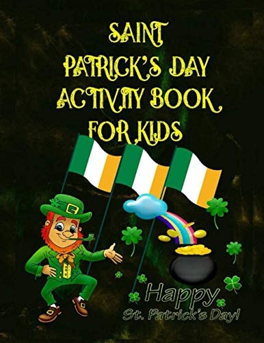 Saint Patrick's Day Activity Book For Kids