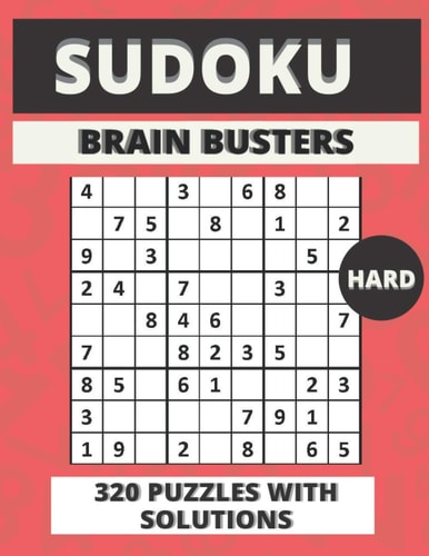 Sudoku Brain Busters Hard Sudoku Puzzles