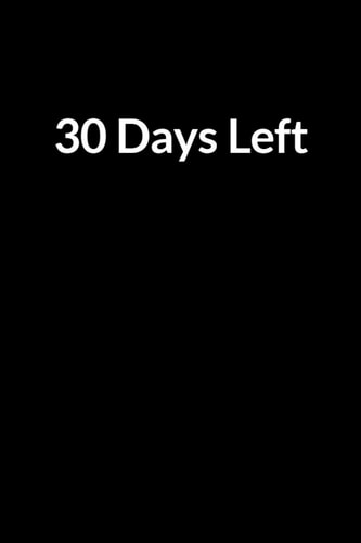 30 Days Left Undo the Damages to Your Marriage (for Men Only)