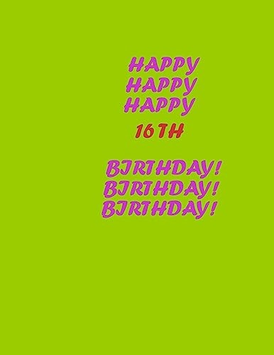 Happy 16 Th Birthday Best Gift for Your Loved Ones